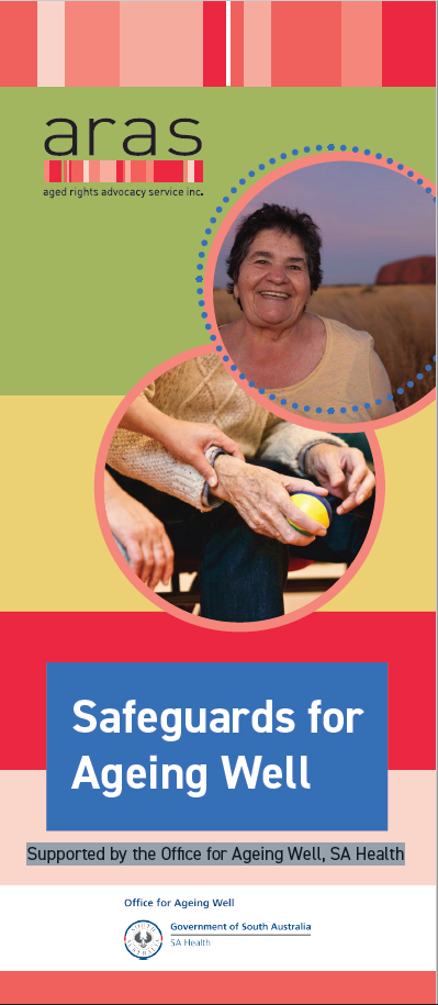 Safeguards for ageing well front page